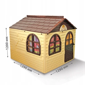 DOLONI-TOYS "Будинок з шторками" артикул 02550/2
