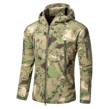Тактична куртка / вітровка Pave Hawk Softshell A-TACS XXXXL