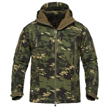 Тактична куртка / вітровка Pave Hawk Softshell tropic multicam XL