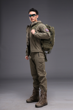 Тактична куртка / вітровка Pave Hawk Softshell olive XXXXXL