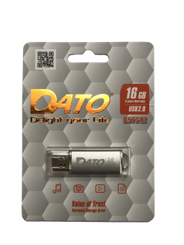 Флеш-накопичувач DATO USB 2.0 DS7012 16Gb silver (DS7012S-16G)