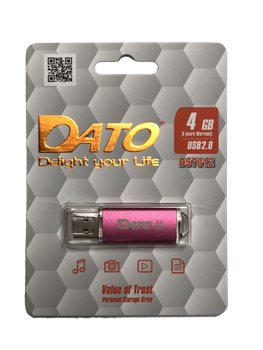 Флеш-накопичувач DATO USB 2.0 DS7012 4Gb pink (DS7012P-04G)