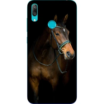 Силиконовый чехол Amstel с рисунком для Huawei Y7 2019 Конь