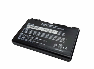 Аккумуляторная батарея для ноутбука Acer TM00741 Extensa 5210 11.1V Black 5200mAhr