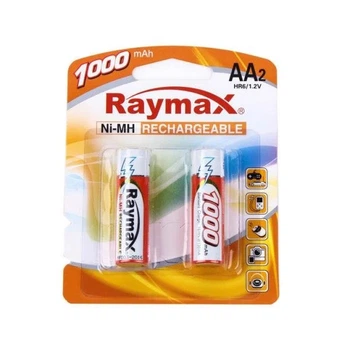 Комплект батареек RAYMAX HR6 АА Ni-MH 1000mAh 2 шт. (0102unk)