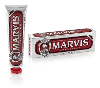 Паста зубна М`ята і Кориця Marvis cinnamon mint, 411176, 85 мл