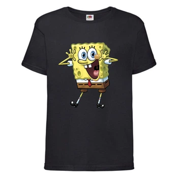 Футболка Спанч Боб 33 (Sponge Bob) чорна
