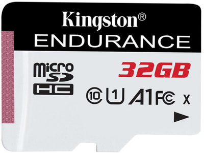 Карта памяти Kingston microSDHC 32GB High Endurance Class 10 UHS-I U1 A1 (SDCE/32GB)