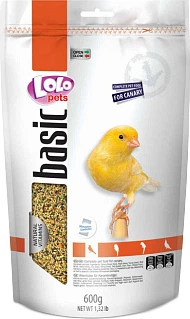 Повседневный корм для канарейки LoLo PETS Doypack 600 г (5904479702548)