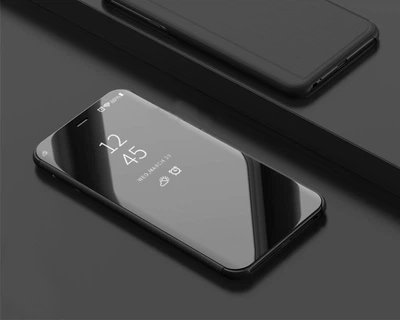 Чохол Mirror для Xiaomi Redmi 6A книжка Black Без бренду