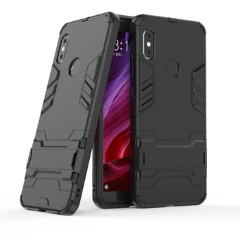 Чохол Iron для Xiaomi Mi A2 Lite / Redmi 6 Pro бампер броньований Black Без бренду