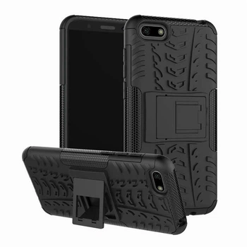 Чехол Armor для Huawei Y5 2018 / Y5 Prime 2018 / DRA-L21 противоударный бампер черный