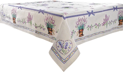 Скатертина гобеленова Lefard Lilac 140х140 см (8407007160515)
