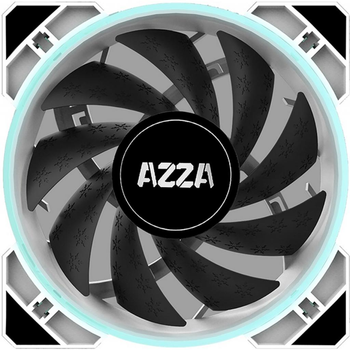 Кулер AZZA 1 HURRICANE RGB (FNAZ-12RGB-BW-002)