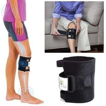 Компрессионный лечебный магнитный манжет наколенник BeActive (под колено, от болей в спине) (Т960)