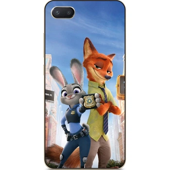 Силиконовый бампер Candy для iphone 7 Plus с рисунком Зверополис