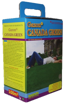 Смесь семян газонных трав RASENLUX Канада-Грин CANADA-GREEN, 2 кг