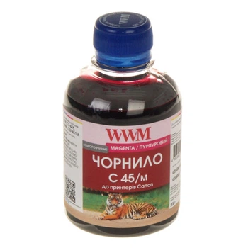 Чорнило WWM C45/M for Canon CL-441/CL-446/CLI-451C 200g Magenta