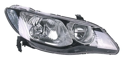 Фара Honda Civic VIII (седан) (дорестайл) 2005 - 2009, права штатна, електр., без сервоприводу, (Depo, fp676)
