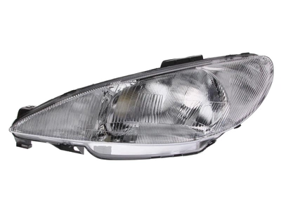 Фара Peugeot 206 1998 - 2012 (Пежо 206 1998 - 2012), левая, электр., (Depo)