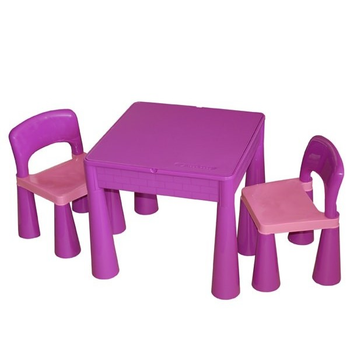Комплект детской мебели Tega Baby Mamut (стол + 2 стула) Fiolet