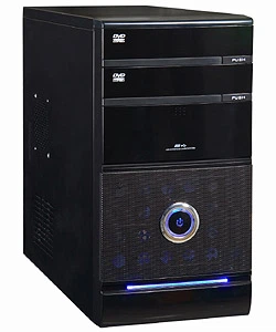 Корпус Mini-Tower з БЖ 460Вт GOLDEN FIELD 3205B (2xUSB2.0, 182 x 353 x 415 мм)