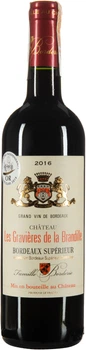Вино Château Les Gravieres De La Brandille червоне сухе 0.75 л 13.5% (3760172290346)