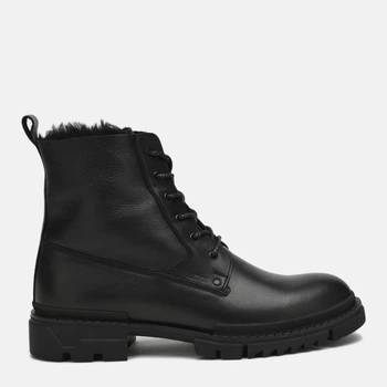 Чоловічі зимові черевики шкіряні Prime Shoes 16-980-30110 43 28.5 см Чорні (2000000127156)