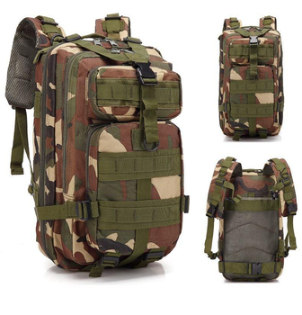 Тактичний рюкзак Sheris Military Pro Камуфляжний 25 л (T414)