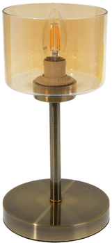 Настольная лампа Brille LK-666T/1 E27 AB (25-272)