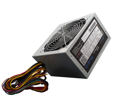 Блок питания Frime FPO-450-12C; 2 molex(hdd), 2 sata, 24+4pin, шнур питания 220В