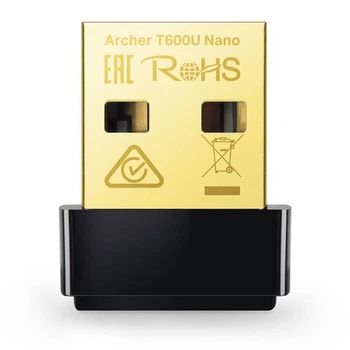 Wi-Fi адаптер TP-Link Archer T600U Nano, дводіапазонний, до 600 Мбіт/с(DL_B5FEB2E4C666)