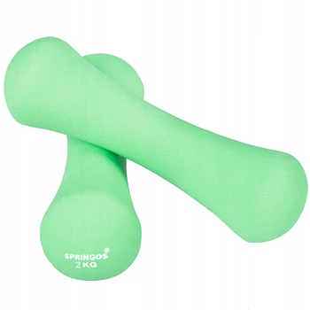 Виниловые гантели Springos 2 x 2 кг FA1040 (1647671740)
