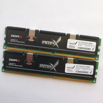 Пара оперативной памяти Wintec DDR2 4Gb (2Gb+2Gb) 800MHz PC2 6400U CL5 (3AXT6400C5-4096K) Б/У