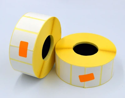 Етикетка SemiGloss полу-глянец 40x25 мм 2000 етикеток прямокутна 10 шт. White (SG40252000V40)