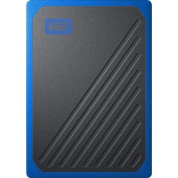 Накопитель внешний SSD 2.5" USB 500GB WD My Passport Go Blue (WDBMCG5000ABT-WESN)
