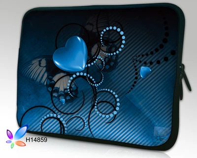 Чехол для планшета/нетбука 10.2" HQ-Tech H14859 "Абстракция сердце", неопрен 3мм, картинка с фотографическим качеством