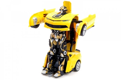 Радіокерований трансформер автобот Бамблбі Attop/ Transformer bumblebee JQ Mighty TT671