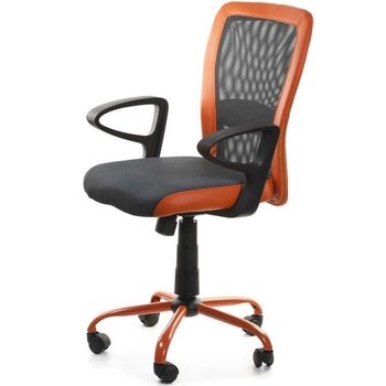 Кресло офисное LENO, Grey-Orange 27783
