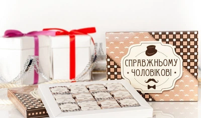 Шоколадний набір Shokosmile Справжньому Чоловікові 60 г (2000992387460)