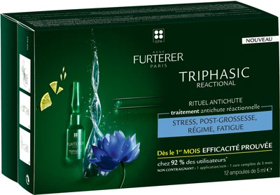 Комплекс Rene Furterer Triphasic Sudden проти випадіння волосся 5 мл х 12 шт. (3282770209686)