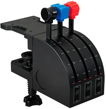 Панель приладів Logitech G Saitek PRO Flight Throttle Quadrant (945-000015)