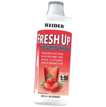 Спортивный напиток Weider Fresh Up Concentrate 1000 мл Клубника (3567380)