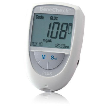 Пристрій 3 до 1 BeneCheck Plus для вимірювання рівня глюкози холестерину сечової кислоти в крові (mpm_00448)