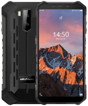 Мобильный телефон Ulefone Armor X5 Pro 4/64GB Black (6937748733829)