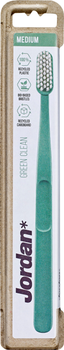 Зубная щетка Jordan Green Clean Средняя Бирюзово-зеленая (7046110028032_бирюзово-зеленая)