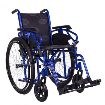 Інвалідна коляска OSD MILLENIUM III сидіння 45 см синя (OSD-STB3-45)