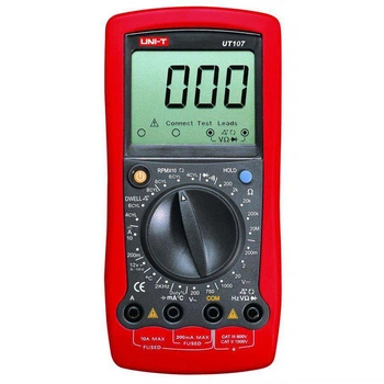 Цифровой автомобильный мультиметр Uni-T UT107 (UTM 1107) (mdr_6380)