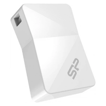 USB флеш накопитель Silicon Power 16Gb Touch T08 White USB 2.0 (SP016GBUF2T08V1W)