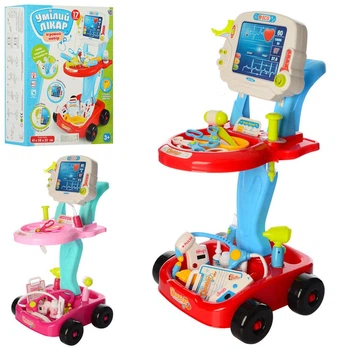 Набор доктора с тележкой Limo Toy Умелый доктор 660-45-46